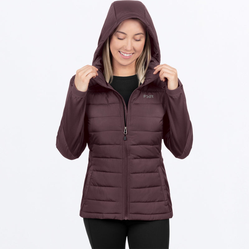 Chargez l'image dans la visionneuse de la galerie, Phoenix_Quilted_Hoodie_W_Raisin_261232-_8400_Extra2
