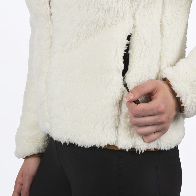 Chargez l'image dans la visionneuse de la galerie, Mantra_Sherpa_Jacket_W_CreamCopper_241202-_0119_side
