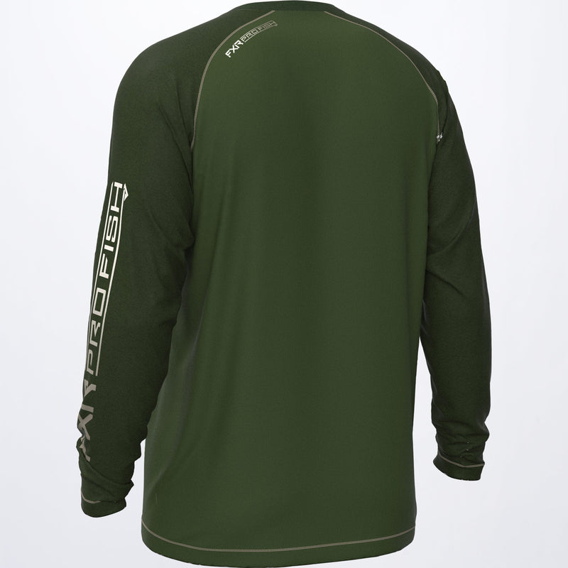 Chargez l'image dans la visionneuse de la galerie, DerbyAirUPF_Longsleeve_M_ArmyWhite_222086-_7501_back
