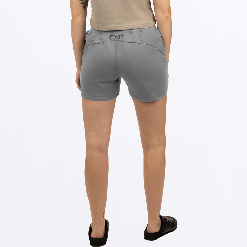 Chargez l'image dans la visionneuse de la galerie, Jogger-Shorts_W_Grey_232391_0500_back**hover**
