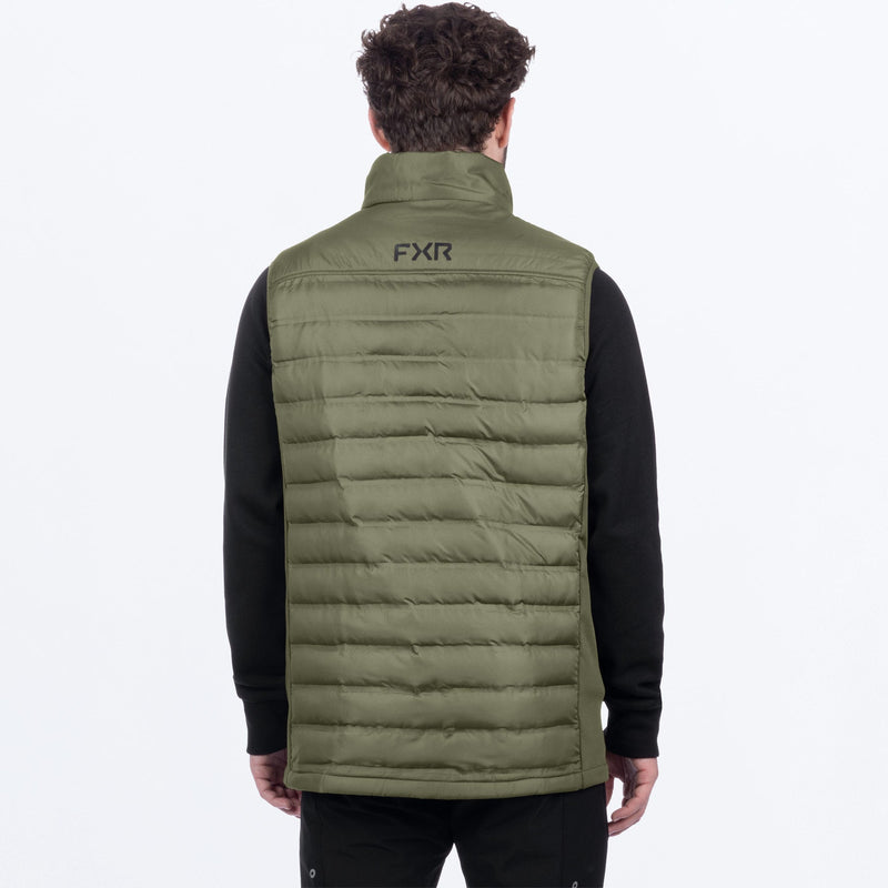 Chargez l'image dans la visionneuse de la galerie, MPodiumHybridQuilted_Vest_Moss_SKU_261104-_7900_Extra
