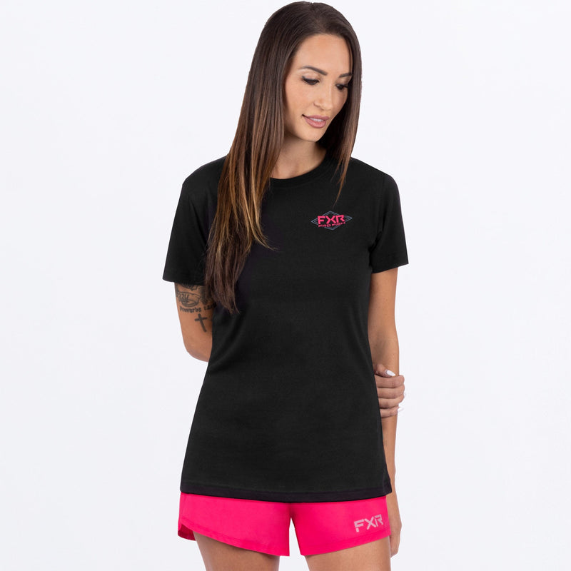 Chargez l'image dans la visionneuse de la galerie, Trophy_PremiumTShirt_W_BlackRazz_242225-_1028_front
