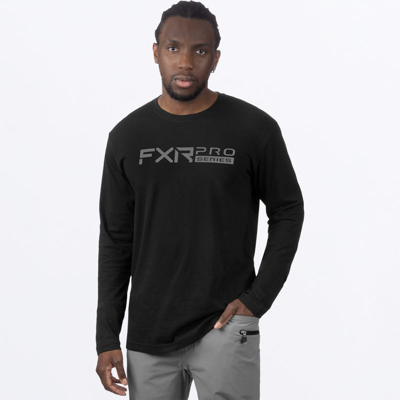 Chargez l'image dans la visionneuse de la galerie, ProSeries_Prem_LS_M_BlackGrey_241327_1005_front
