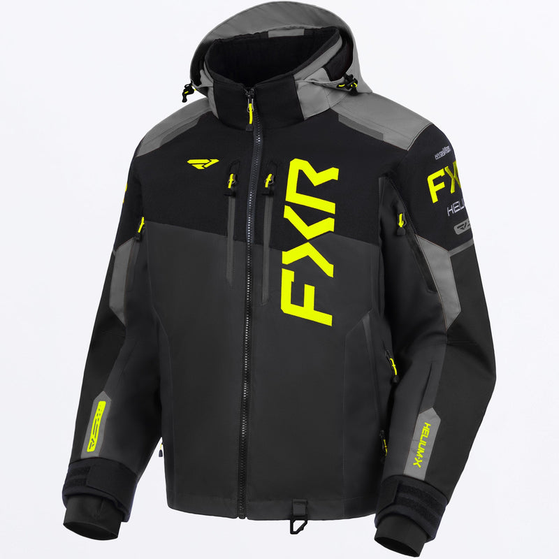 Chargez l'image dans la visionneuse de la galerie, MHeliumX2-in-1_Jacket_AsphaltTiHiVis_SKU_270028-_0865_Front

