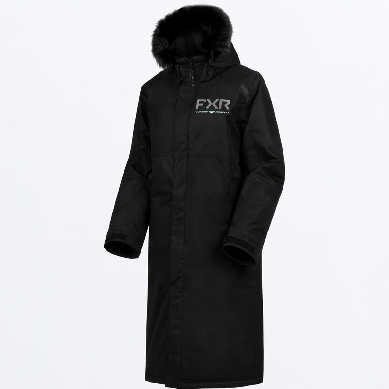 Chargez l'image dans la visionneuse de la galerie, WarmUp_Coat_BlackLtSage_250230-_1070_front
