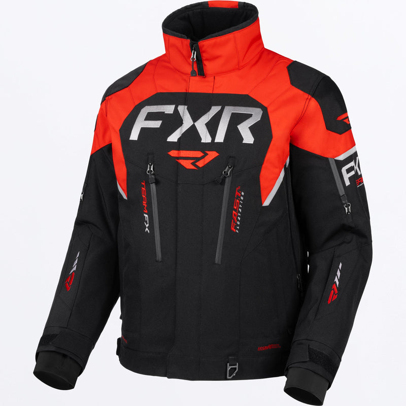Chargez l'image dans la visionneuse de la galerie, MTeamFX2-in-1_Jacket_BlackRed_SKU_260038-_1020_Front
