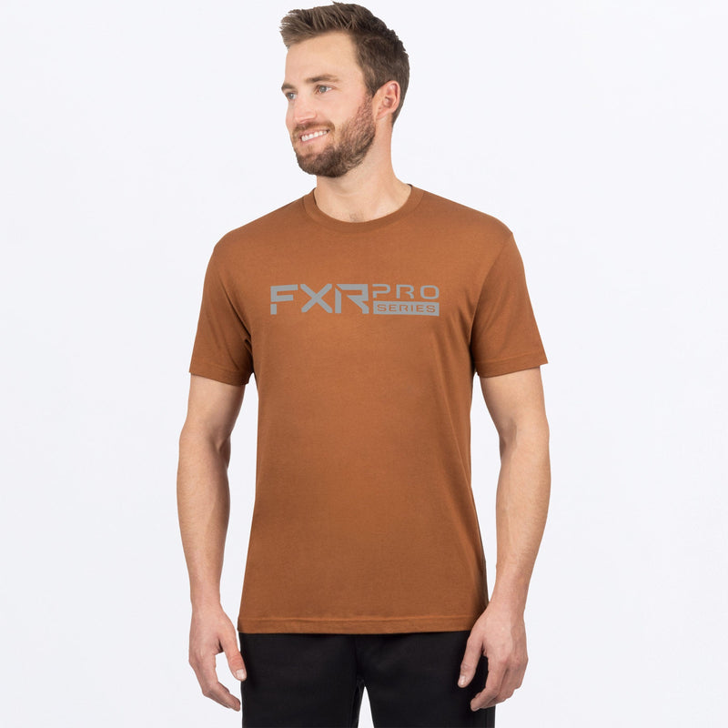Chargez l'image dans la visionneuse de la galerie, ProSeries_PremiumTShirt_M_CopperGrey_242064-_1905_front
