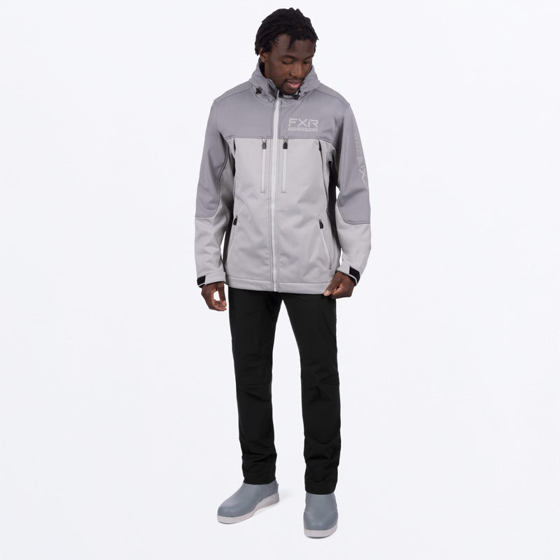 Chargez l'image dans la visionneuse de la galerie, ProSoftshell_Jacket_M_Grey_242001-_0500_frontFULL
