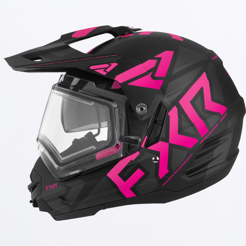 Chargez l'image dans la visionneuse de la galerie, TorqueXTeam_Helmet_BlackEPink_230635-_1094_left
