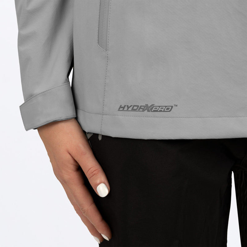 Chargez l'image dans la visionneuse de la galerie, Adventure_Tri_Laminate_Jacket_W_GreyOcean_2222204-_0548_bottomDetail
