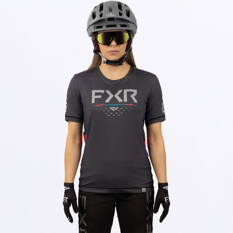 Chargez l'image dans la visionneuse de la galerie, ProFlex_UPF_SS_Jersey_W_Asphalt_232265_0800_Front
