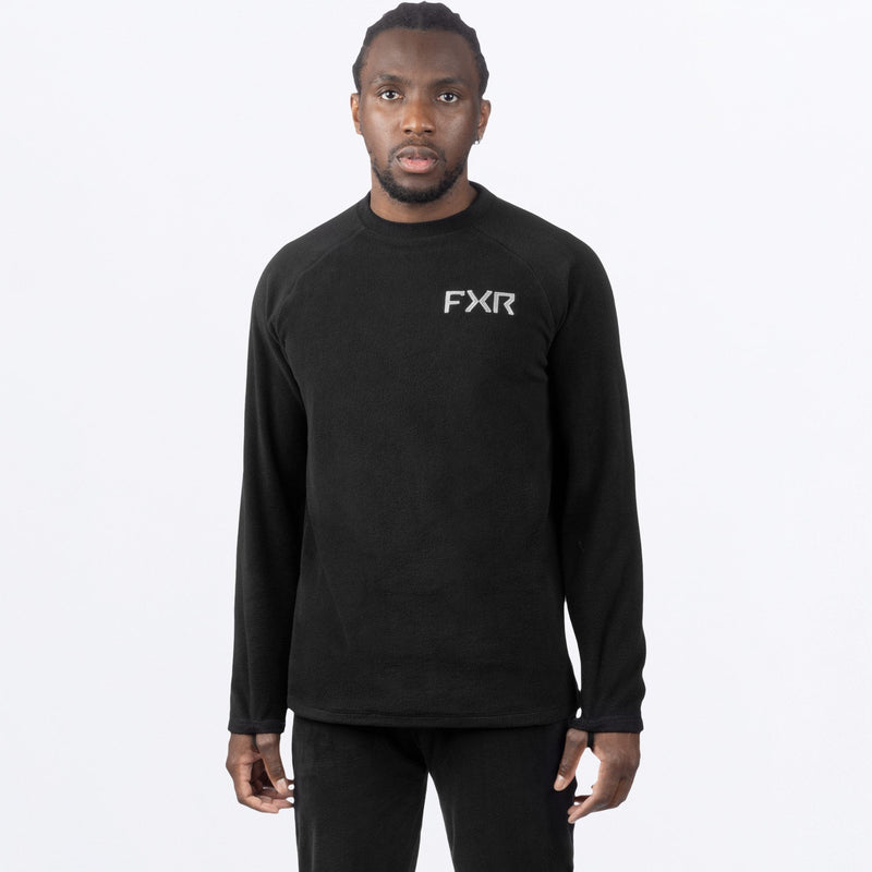 Chargez l'image dans la visionneuse de la galerie, MPyroThermal_Longsleeve_Black_SKU_241308-_1000_Front
