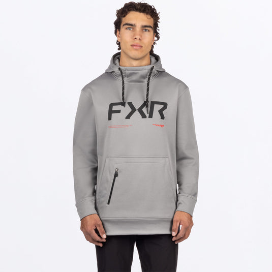 MHydrogenTechPO_Hoodie_GreyRed_SKU_261139-_0520_Front