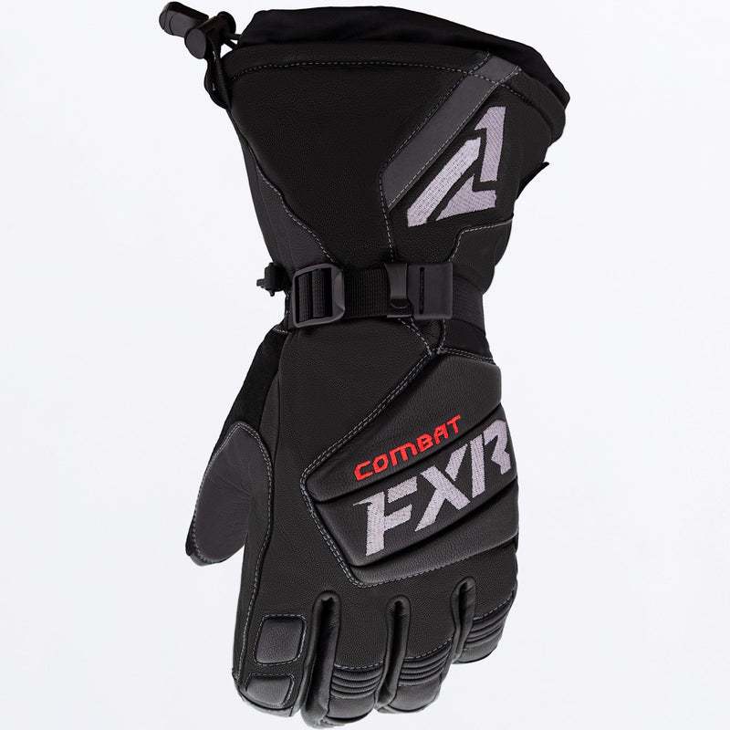 Chargez l'image dans la visionneuse de la galerie, MLeatherGauntlet_Glove_Black_SKU_220800-_1000_Front
