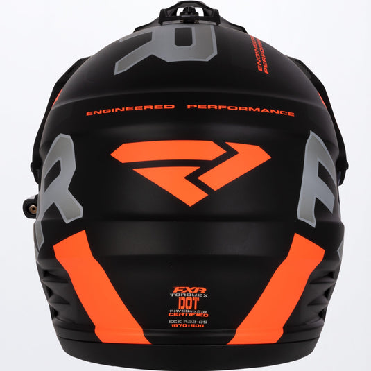 Torque X Evo Helmet with E Shield & Sun Shade