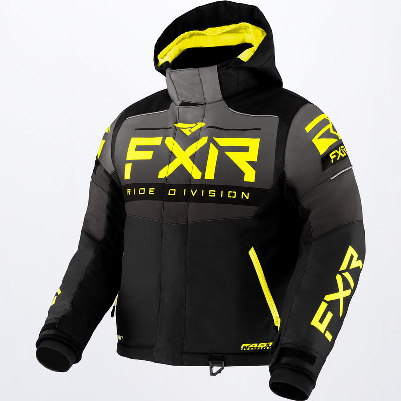 Chargez l'image dans la visionneuse de la galerie, Helium_Jacket_Y_BlackCharFadeHiVis_220402-_1006_front
