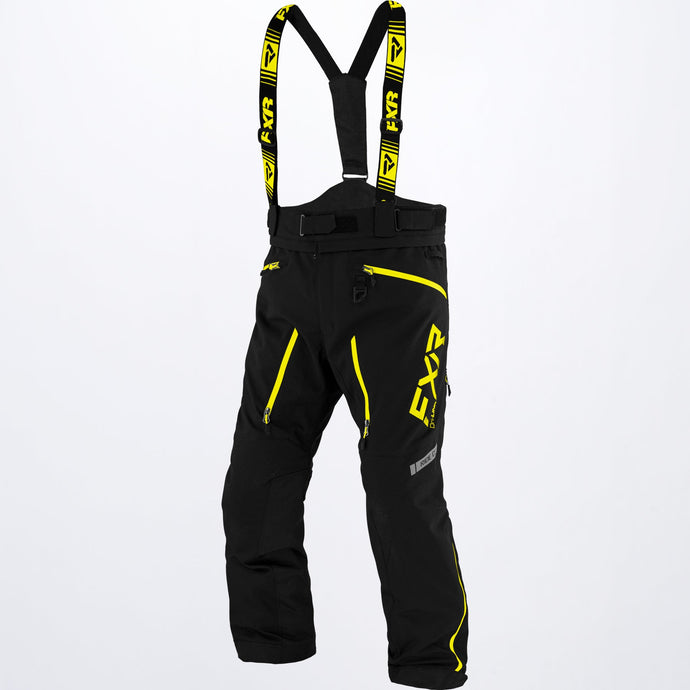 Mission_Pant_M_BlackHiVis_Front